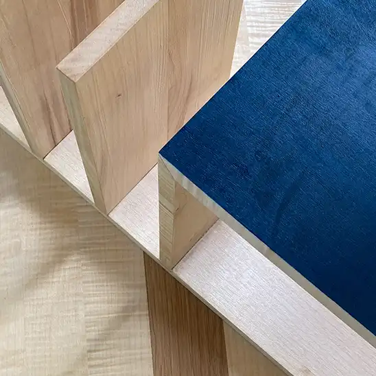 Création table basse en bois à Annecy